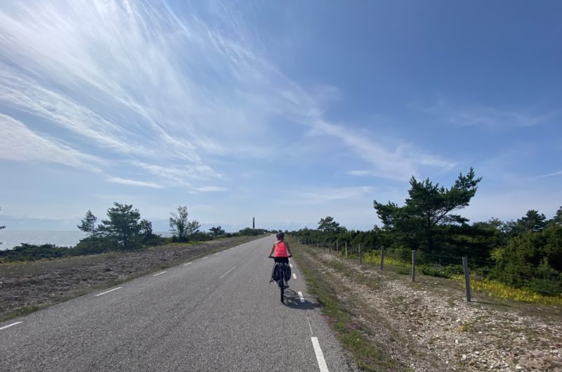 Road to Sõrve lighthouse, Saaremaa